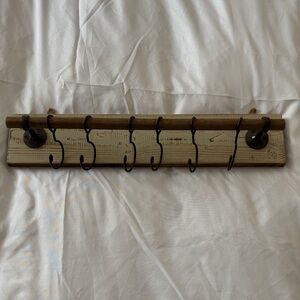 Rustic Wooden Wall Hooks